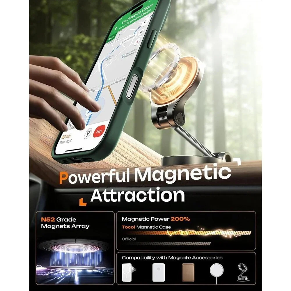 Green Iphone 17 Pro Max Full Camera Protection Translucent Matte Phone Case